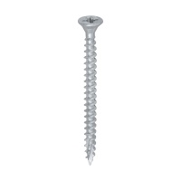 C2 Strong-Fix Exterior Multi-Purpose Premium Screws - PZ - Double Countersunk - Silver